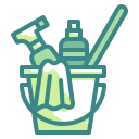 Haushalt- reps Reinigungsutensilien